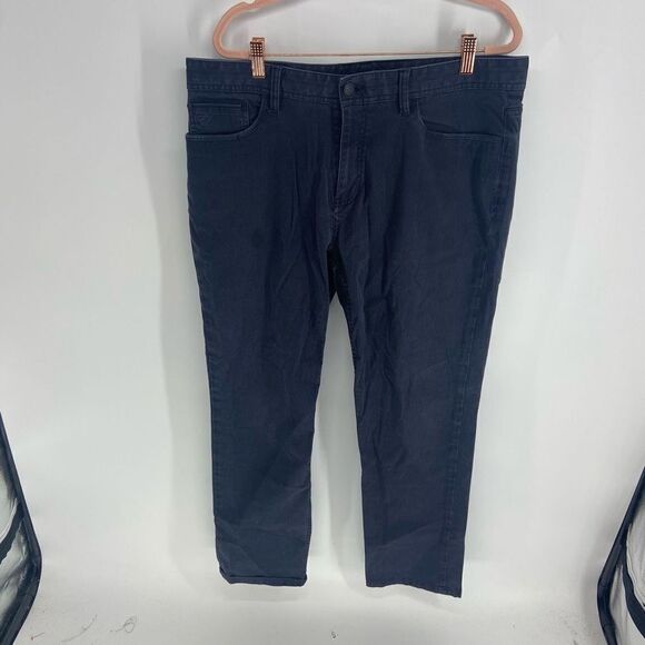 English Laundry Men's Navy Blue Straight-Leg Stretch Jeans Size 36 x 32 - Picture 1 of 6